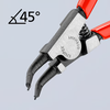 Kìm Mở Phe Ngoài Knipex 46 31 A02 Mũi 45° Mở Phe Đường Kính Ø 3 - 10 mm