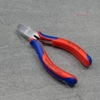 Kìm Cắt Mũi Thon Mini Knipex 70 15 110 Dài 110mm Cắt Thép Ø 1.2mm Mạ Chrome