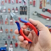 Kìm Cắt Mũi Thon Mini Knipex 70 15 110 Dài 110mm Cắt Thép Ø 1.2mm Mạ Chrome