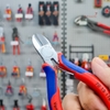 Kìm Cắt Mũi Thon Mini Knipex 70 15 110 Dài 110mm Cắt Thép Ø 1.2mm Mạ Chrome