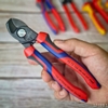 Knipex 95 12 165 Kìm Cắt Cáp Điện Đồng Nhôm Ø15mm Tay Cầm Êm