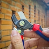 Knipex 95 22 165 Kìm Cắt Cáp Điện Đồng Nhôm Ø15mm Tay Cầm Êm Có Lò Xo Tự Mở