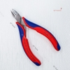 Kìm Cắt Điện Tử Chính Xác KNIPEX 77 42 115 Lưỡi Cắt Nhọn Không Vát_Tôi Cứng 62HRC
