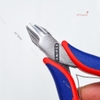 Kìm Cắt Điện Tử Chính Xác KNIPEX 77 42 115 Lưỡi Cắt Nhọn Không Vát_Tôi Cứng 62HRC
