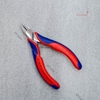 Kìm Cắt Điện Tử Chính Xác KNIPEX 77 42 115 Lưỡi Cắt Nhọn Không Vát_Tôi Cứng 62HRC