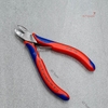 Kìm Cắt Điện Tử Chính Xác KNIPEX 77 82 130 – Cắt Sát, Lưỡi Tôi 62 HRC, Dài 130mm