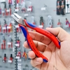 Kìm Cắt Điện Tử Chính Xác KNIPEX 77 82 130 – Cắt Sát, Lưỡi Tôi 62 HRC, Dài 130mm