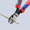 Kìm Cắt Knipex 74 22 200 Đầu Cong 12⁰ Thân Chéo Chiều Dài 200mm