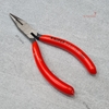 Kìm Nhọn Knipex 25 01 125 Mũi Đàn Hồi Có Lưỡi Cắt Tôi Cứng 61 HRC Dài 160mm