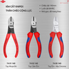 Knipex 74 05 140 - Kìm Cắt Thân Chéo Tay Êm Mạ Chrome Chiều Dài 140mm
