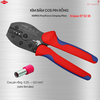 Kìm bấm cos Pin rỗng Knipex 97 52 38
