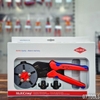 KNIPEX MultiCrimp® 97 33 02 Kìm Bấm Cos Thay Ngàm với 5 Ngàm Cos