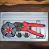 KNIPEX MultiCrimp® 97 33 02 Kìm Bấm Cos Thay Ngàm với 5 Ngàm Cos