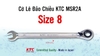 Cờ Lê Tròng Miệng Tự Động KTC MSR2A-08 size 8 - Made in Japan