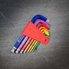 Bộ Lục Giác PB Swiss Tools Rainbow Ngắn 212.H-10 RB