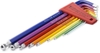 Bộ Lục Giác Màu PB Swiss Tools Rainbow 212.LH-10 RB Đầu Bi 9 Cây 1.5-10mm