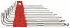 Bộ Lục Giác PB Swiss Tools Knurled Đầu Bi 9 Cây 1.5-10mm