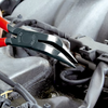 Kìm mỏ nhọn mũi cong 70° Knipex 38 71 200