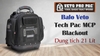 VETO Tech Pac MCP Blackout 21 Lít - Ba Lô Đen Gồm 2 Ngăn Tool và Meter