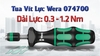 Wera Tua Vít Lực 0.3 - 1.2 Nm Series 7400 Với Đầu Thao Tác Nhanh Rapidaptor 074700