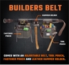 Veto Builder Belt Túi Dụng Cụ Đeo Hông
