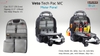 Ba Lô Đựng Dụng Cụ Cao Cấp Veto Tech Pac MC Blackout Size Trung Bình Dung Tích 18 Lít