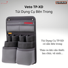 Túi Dụng Cụ VETO TP-XD Gồm 7 Pouch Ngoài Nhỏ Gọn & Chắc Chắn