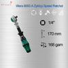 Cần Siết Wera 8000 A Zyklop Speed Đầu Cốt Drive1/4