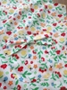 Lửng cổ bèo cotton xinh, hoa sắc màu