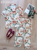 Dài pijama mango, vàng kem