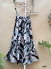 Đầm 2 dây chất tôn mát, xinh xắn