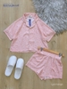 Đùi pijama hồng hoa hồng