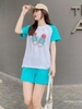 Đùi thun giầy xanh mặc nhà & dạo phố