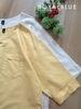 Set linen tay dài phong cách, vàng