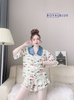 Royal Blue Shop, đồ bộ mặc nhà, đồ mặc nhà, đồ bộ xinh, lụa latin
