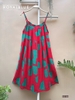Đầm 2 dây chất tôn mát, xinh xắn