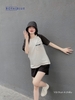 Đùi thun xám mèo con, mặc nhà & dạo phố
