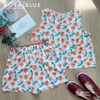 Đùi kate cổ bèo xinh yêu, cam cherry
