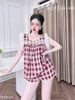Bộ đùi cổ vuông phối ren