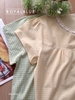 Bộ ngố kare viền ren xinh, karo xanh cốm