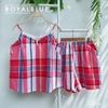 Đùi 2 dây kate karo đỏ