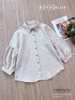 áo sơ mi linen, linen tưng premium