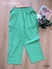 Quần baggy phong cách dễ thương, xanh