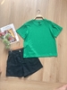 Áo thun cotton 4 chiều, xanh lá