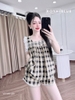 Bộ đùi cổ vuông phối ren