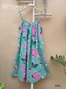 Đầm 2 dây chất tôn mát, xinh xắn