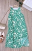 Đầm linen sắc màu