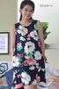 đầm mặc nhà, đồ bộ mặc nhà, royal blue shop