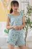 Đùi cánh tiên xanh hoa trắng