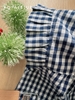 Lửng cánh tiên coton, karo xanh đen
